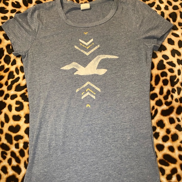 Hollister Tops - Hollister t shirt Nwot vintage blue